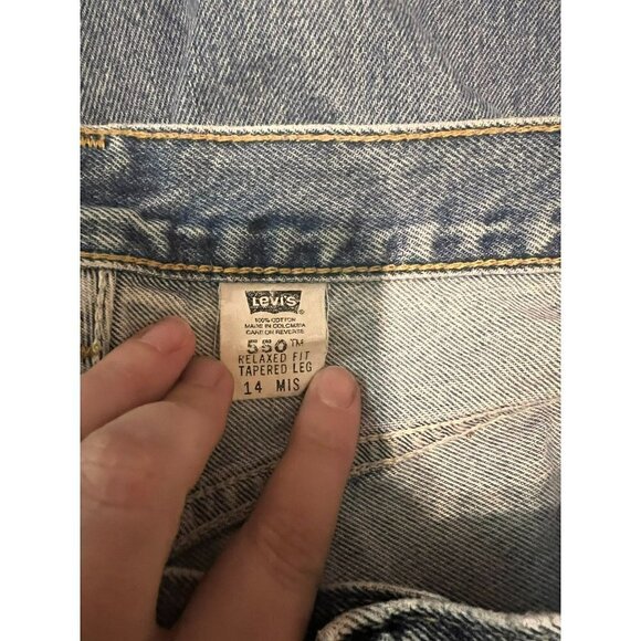 Women's Levi's 550 High Waisted Relaxed Fit Jeans Size 14 [EXCELLENT] - Picture 6 of 7